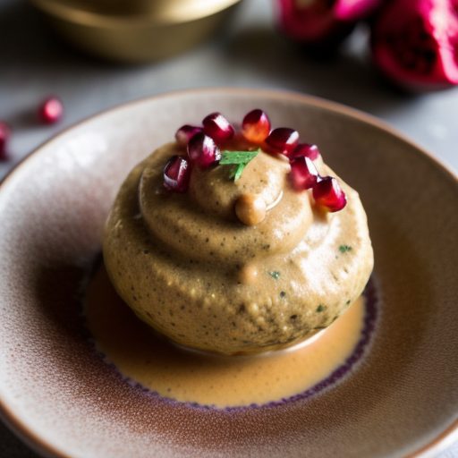 Falafel Golden Domes With Tahini Sauce recipe image