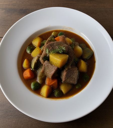 Fall Lamb & Vegetable Stew recipe image