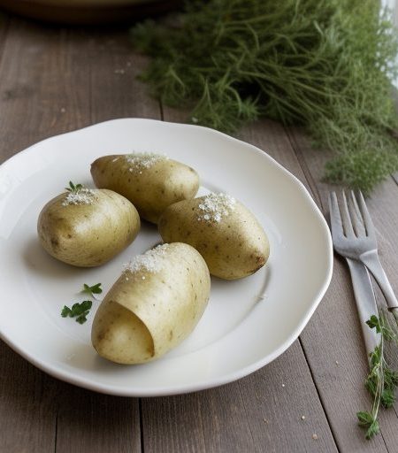 Fanfold Baked Potatoes recipe image