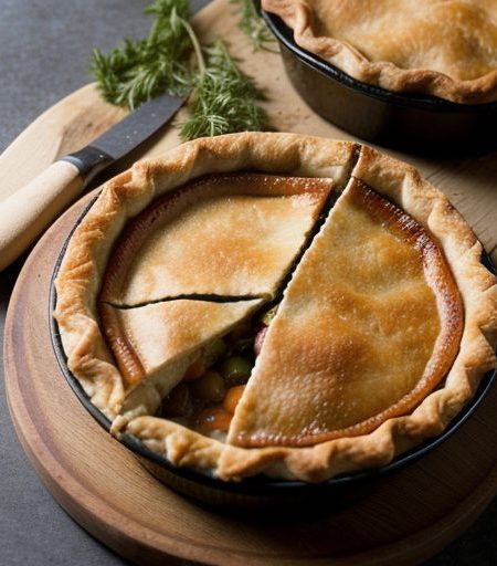 Farmhouse Pork Pot Pie recipe image