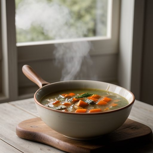 Farmhouse Vegetable Soup(english recipe image
