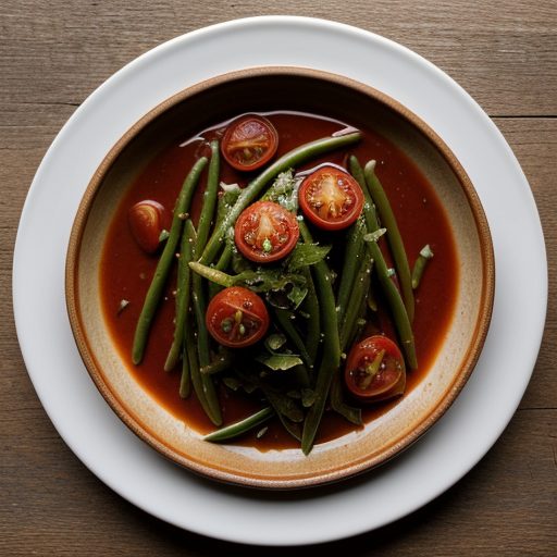 Fasolakia Prasina Yiahni (Green Beans in Oi recipe image