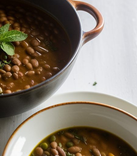 Fassoulada ( Greek Bean Soup recipe image