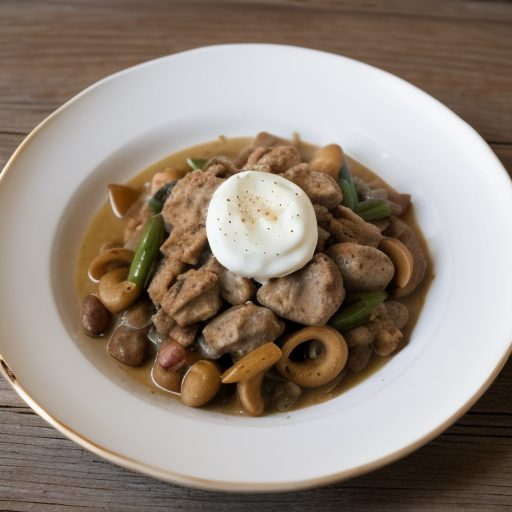 Fast Chicken Fricasse recipe image
