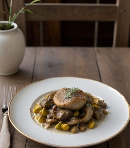 Fast Chicken Fricassee recipe image