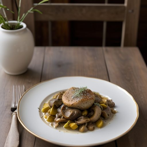 Fast Chicken Fricassee recipe image