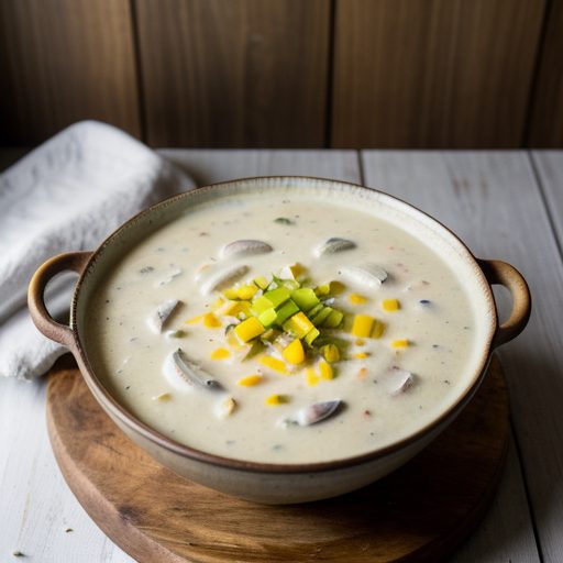 Fast & Fit Clam Chowder recipe image
