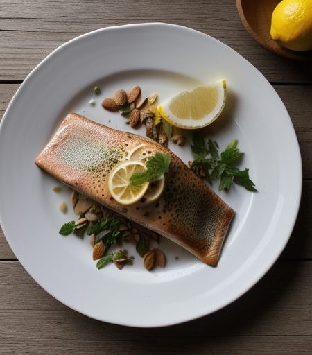Fast With Five: Almond Trout recipe image