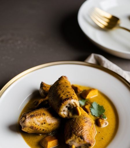 Fast With Five: Curried Chicken Legs recipe image