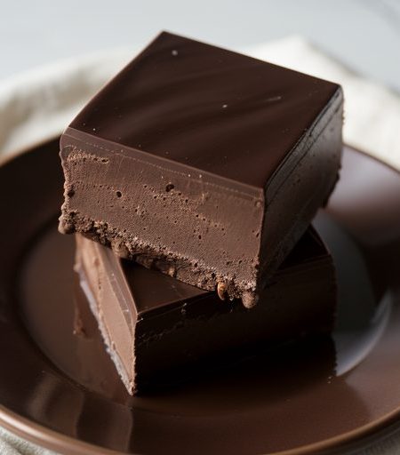 Fast and Fabulous Dark Chocolate Fudge recipe image