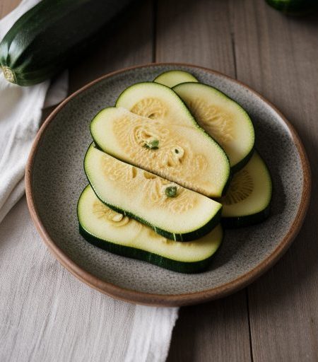 Fast as Lightening Minted Zucchini recipe image