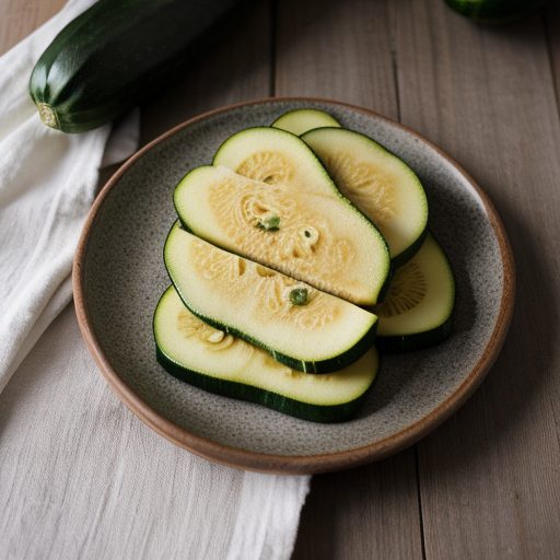 Fast as Lightening Minted Zucchini recipe image
