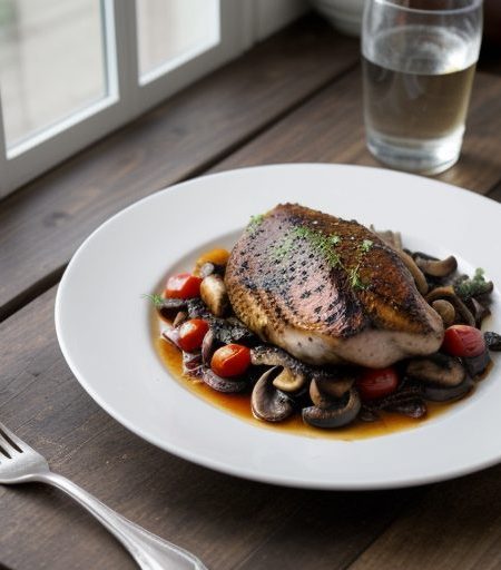 Fast&fit: Balsamic Chicken & Roasted Vegeta recipe image