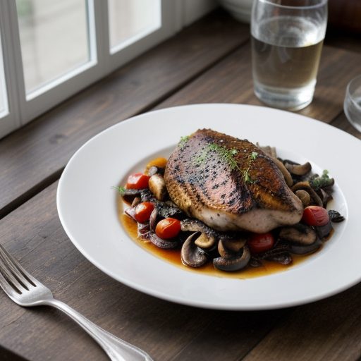 Fast&fit: Balsamic Chicken & Roasted Vegeta recipe image