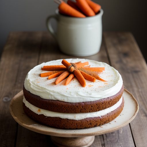 Fat-Free Carrot Cake - Country Living recipe image