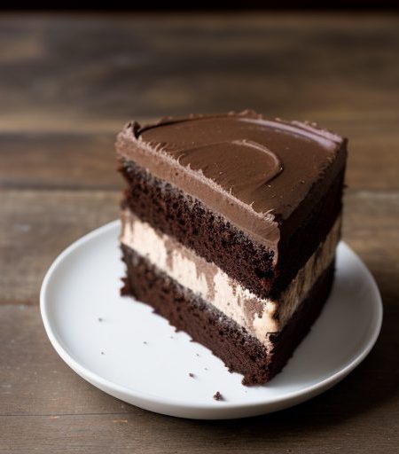 Fat-Free Chocolate Cake recipe image