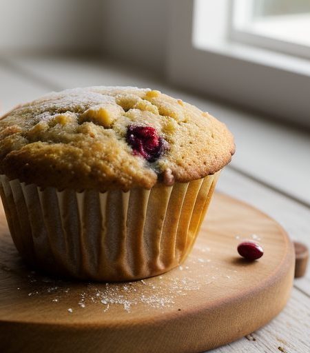 Fat-Free Cranberry Orange Muffins (Ovo recipe image