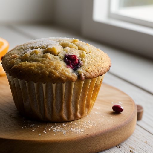 Fat-Free Cranberry Orange Muffins (Ovo recipe image