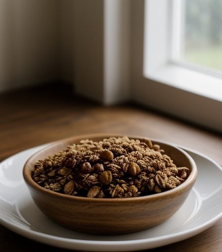 Fat Free Granola recipe image