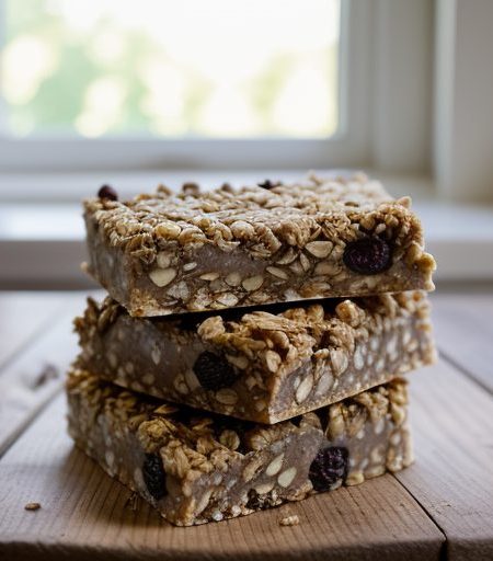 Fat Free Granola Bars recipe image
