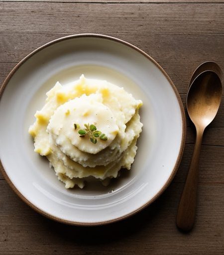 Fat Free Mashed Potatoes recipe image
