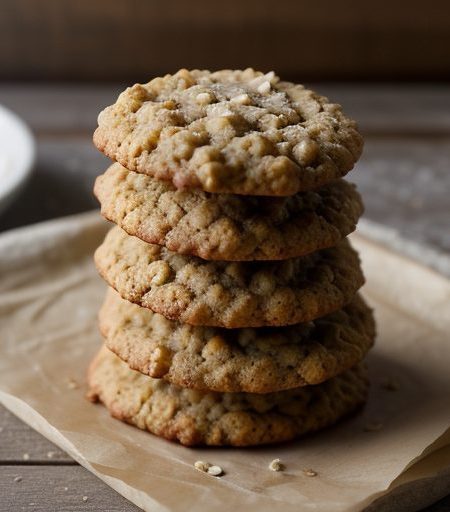 Fat-Free Oatmeal Cookies recipe image