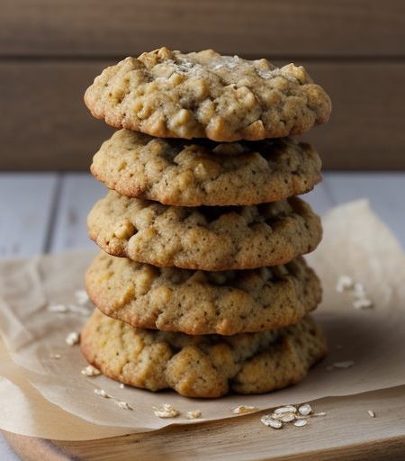 Fat-Free Oatmeal Cookies recipe image