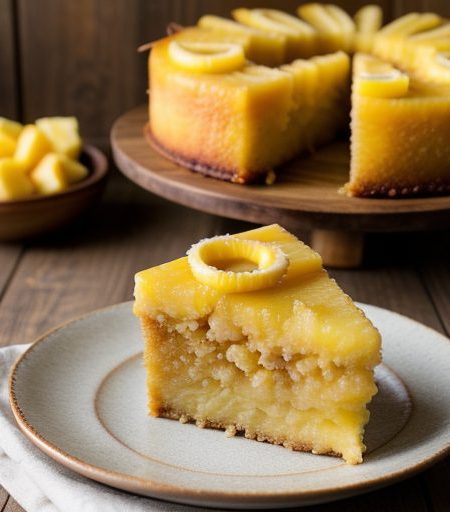 Fat-Free Pineapple Upside Down Cake recipe image