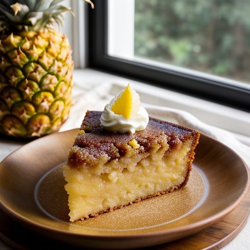 Fat-Free Pineapple Upside Down Cake (Ovo Lact recipe image