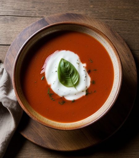 Faux-Fresh Tomato Soup recipe image