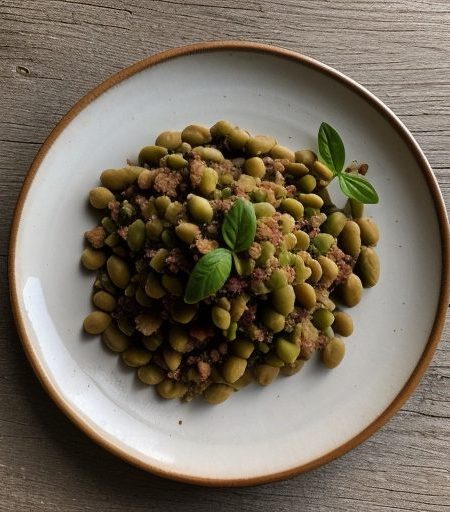 Fava Bean Salata recipe image