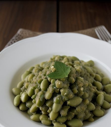 Fava Bean Salata recipe image