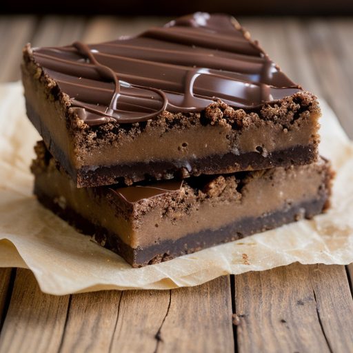 Favorite Chocolate Carmel Nut Bars recipe image