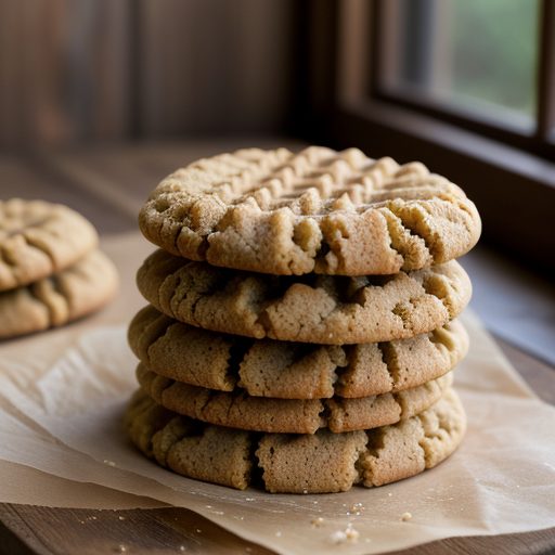 Favourite Peanut Butter Cookies recipe image