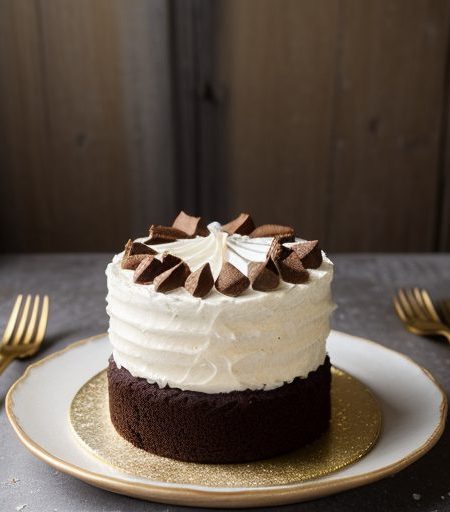 Feathery Fudge Cake With Hungarian Frosting recipe image