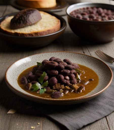 Feijoada (Meat Stew With Black Beans -- Brazi recipe image