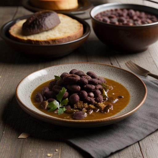 Feijoada (Meat Stew With Black Beans -- Brazi recipe image