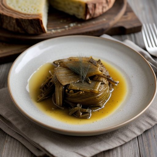 Fenkel in Soppes (Braised Fennel With Ginger recipe image