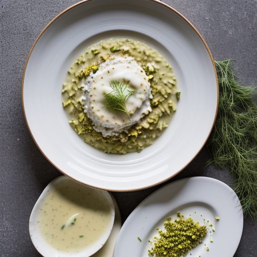 Fennel Risotto With Pistachios recipe image