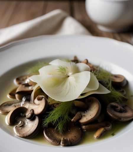 Fennel With Mushrooms & Prosciutto recipe image