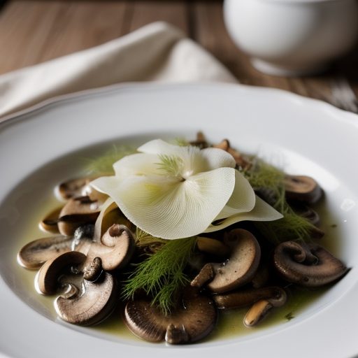 Fennel With Mushrooms & Prosciutto recipe image
