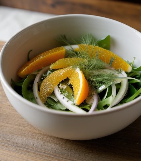 Fennel and Orange Salad With Herb-Lime Vinaigrette recipe image