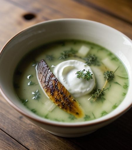 Fennel and Watercress Soup recipe image