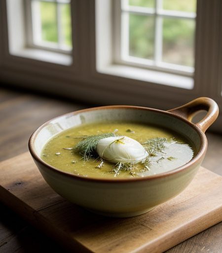 Fennel and Watercress Soup recipe image