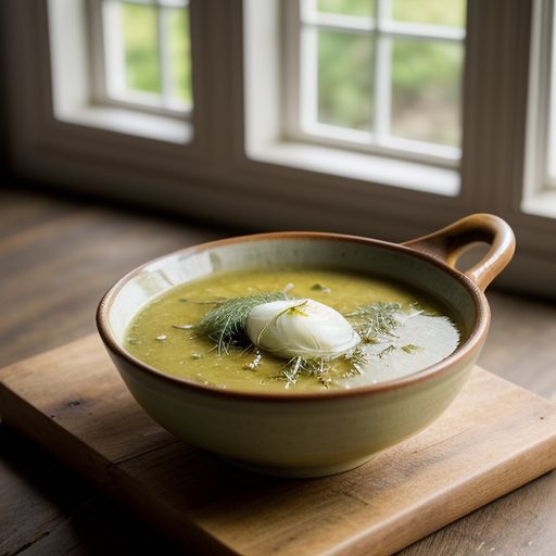 Fennel and Watercress Soup recipe image