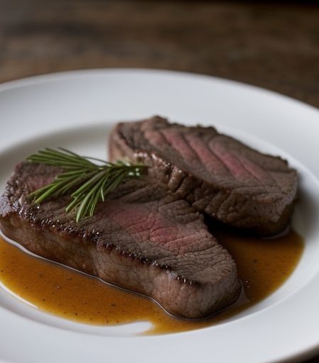 Festive Citrus Sirloin Strips recipe image