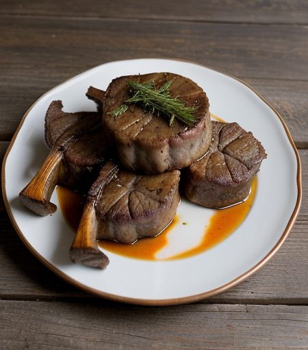 Festive Lamb Chops recipe image
