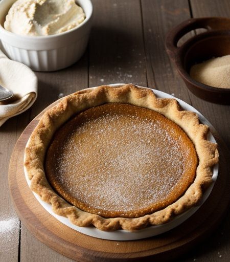 Festive Pumpkin Pie recipe image
