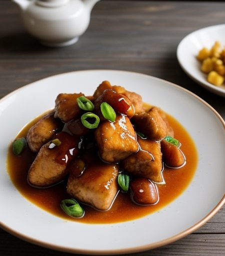 Festive Sweet and Sour Chicken recipe image