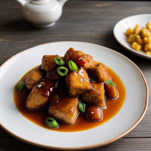 Festive Sweet and Sour Chicken recipe image